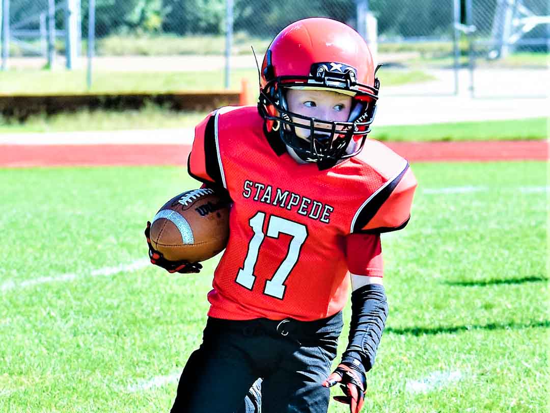 Running Back with Football