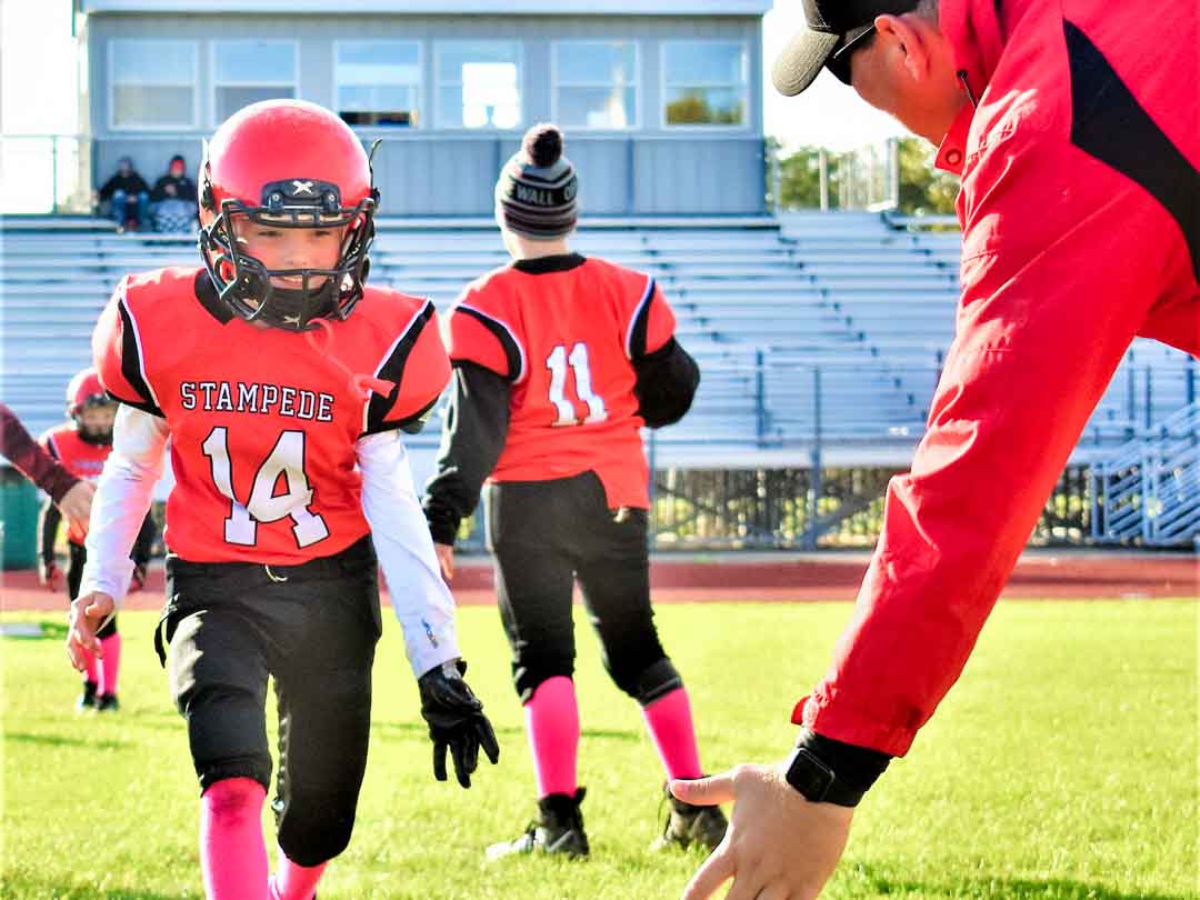 Low Five Coach & Player
