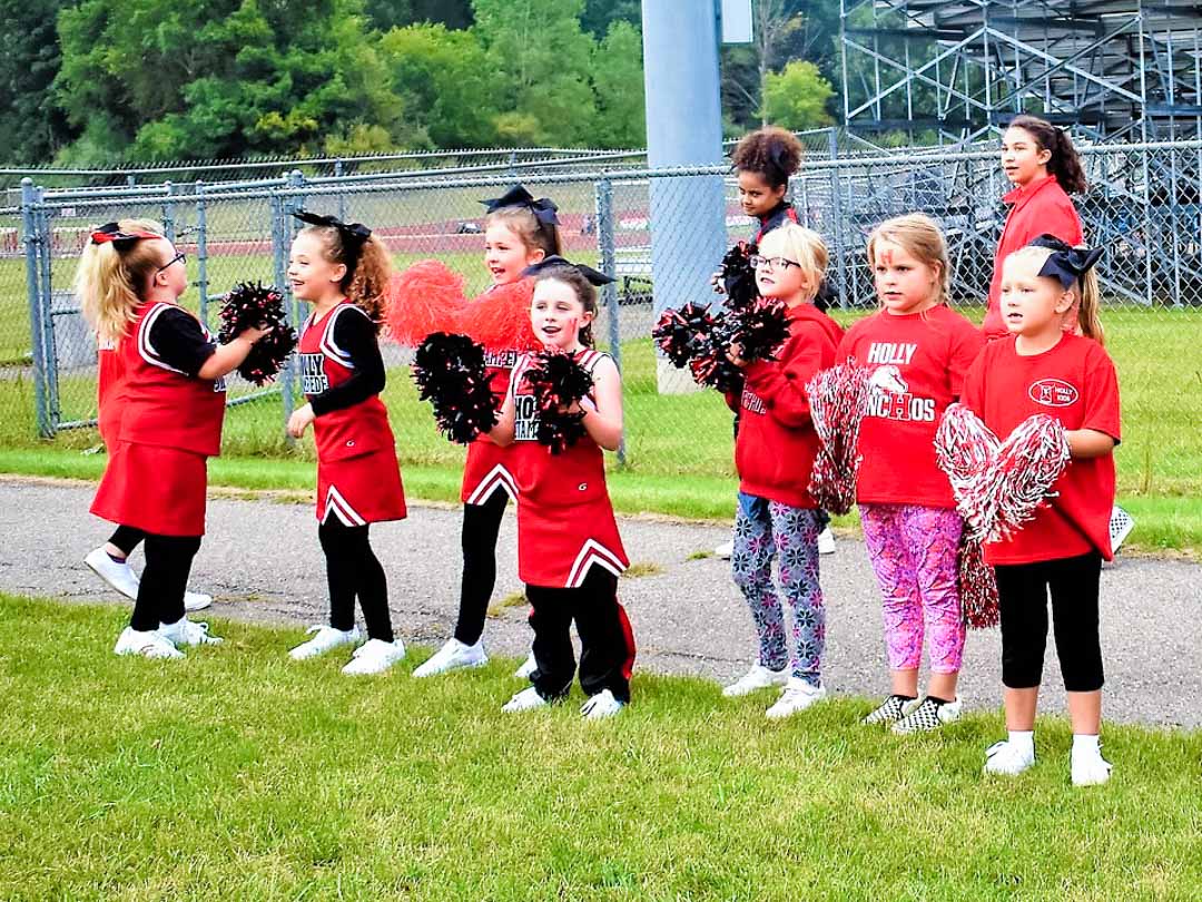 Cheer at Football Game